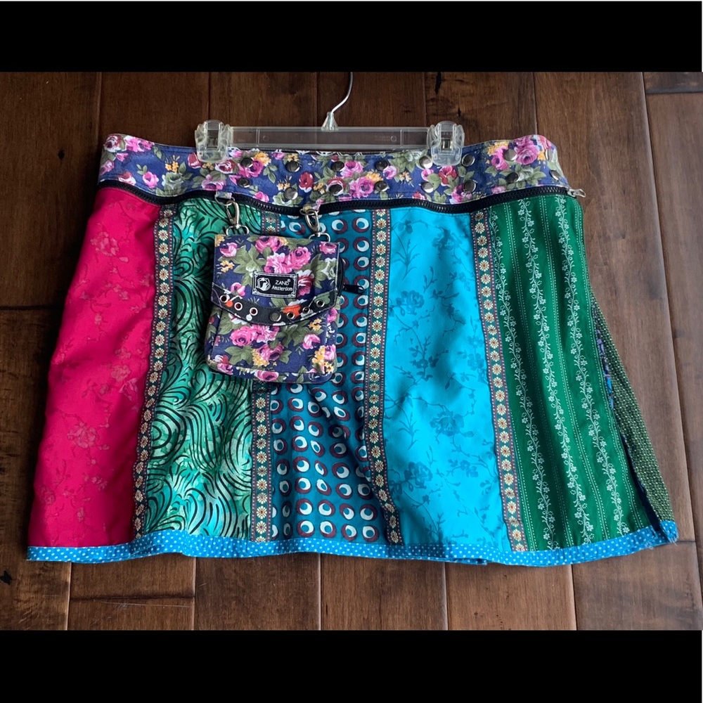 Zand Amsterdam Adjustable Reversible Wrap Skirt